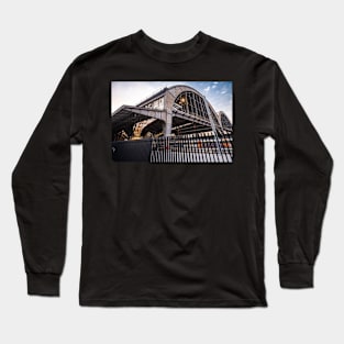 France Station at Barcelona during sunset Long Sleeve T-Shirt